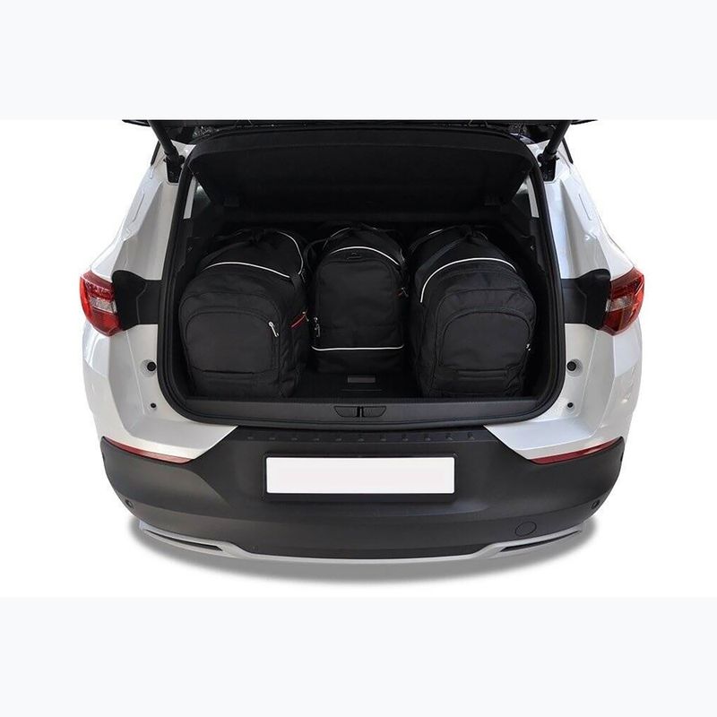 Trunk bag set KJUST Opel Grandland X Phev 2019+ 4 pcs. black 13
