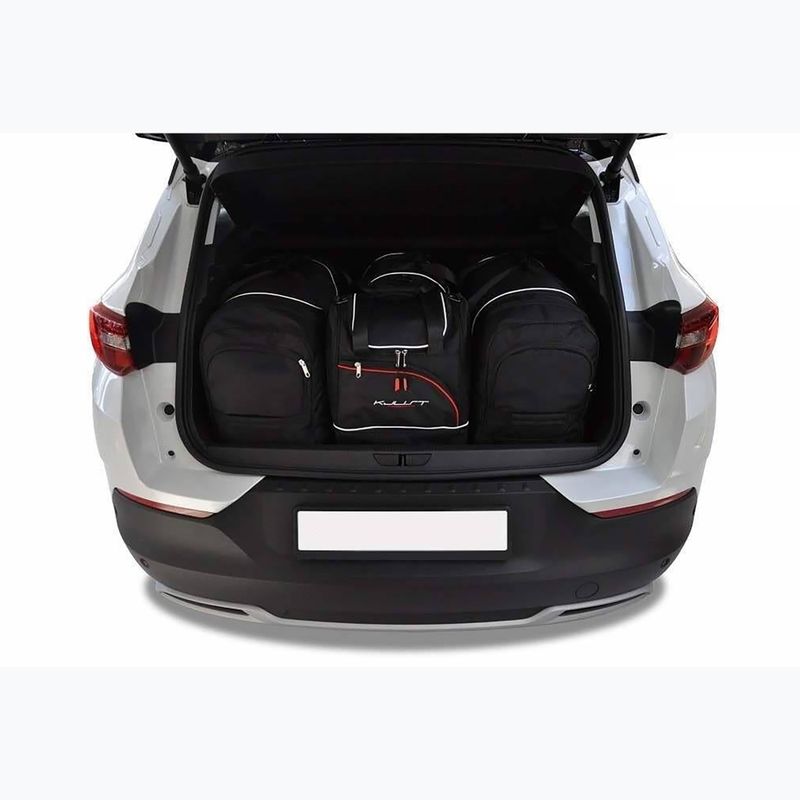 Trunk bag set KJUST Opel Grandland X Phev 2019+ 4 pcs. black 11