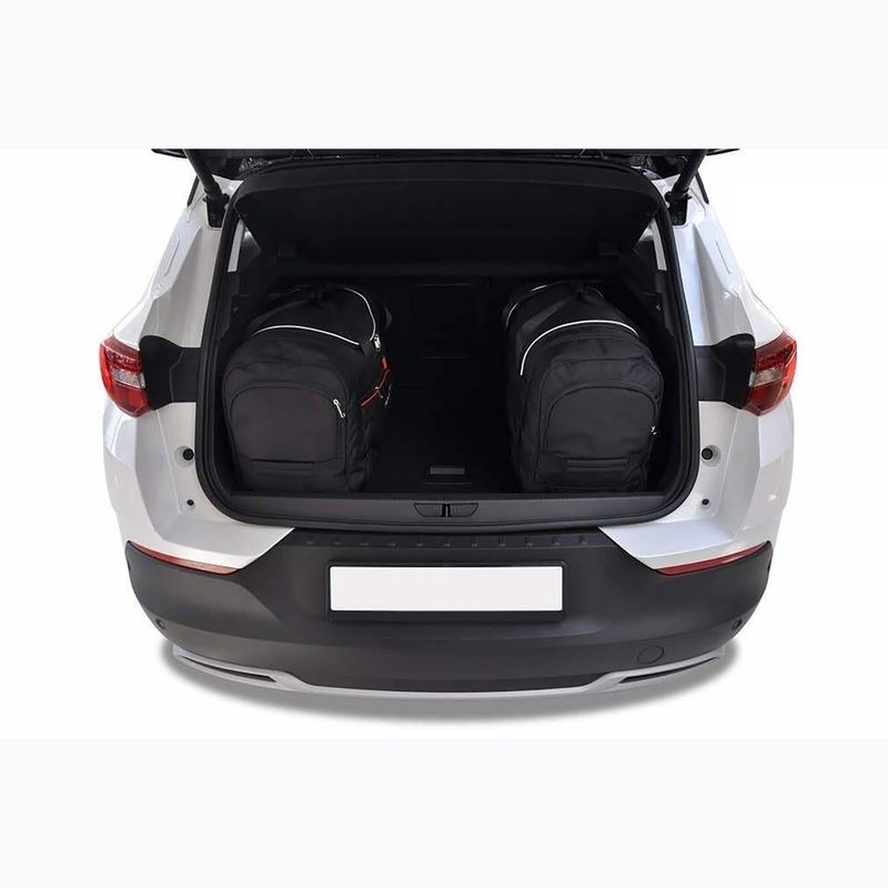 Trunk bag set KJUST Opel Grandland X Phev 2019+ 4 pcs. black 13