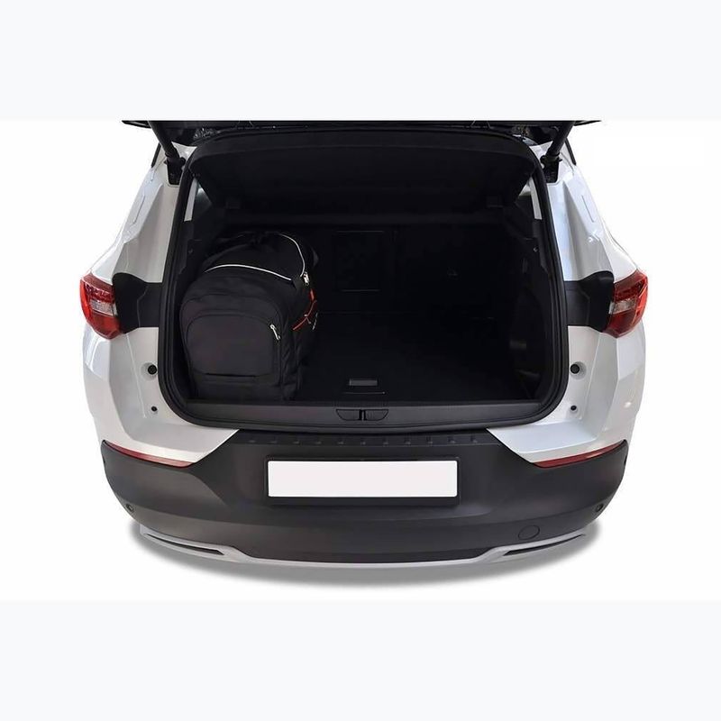 Trunk bag set KJUST Opel Grandland X Phev 2019+ 4 pcs. black 14