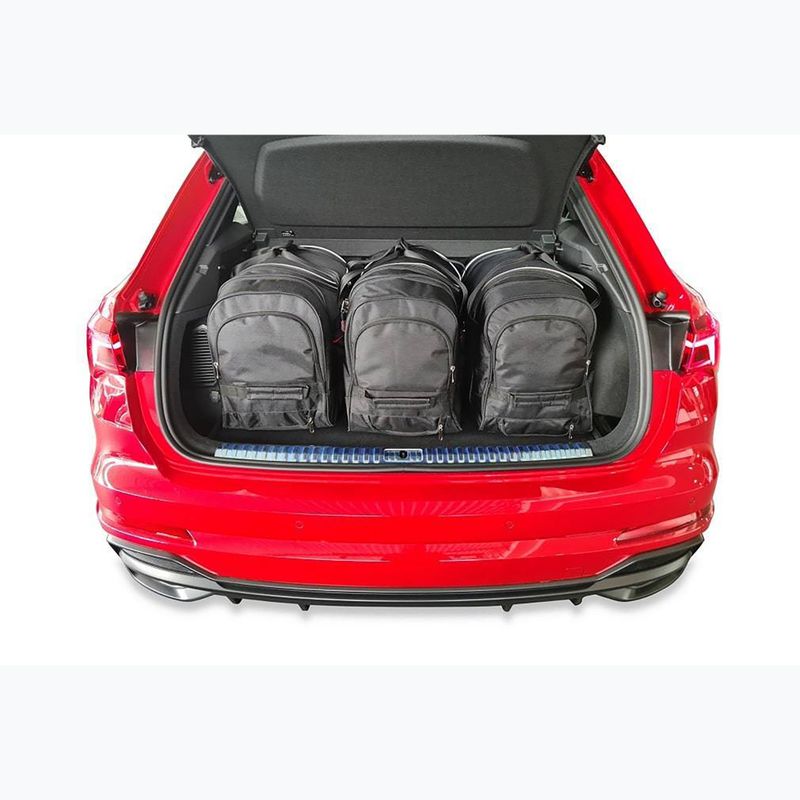 KJUST Audi Q3 Plug-In Hybrid 2020+ boot bag set 3 pcs black 12