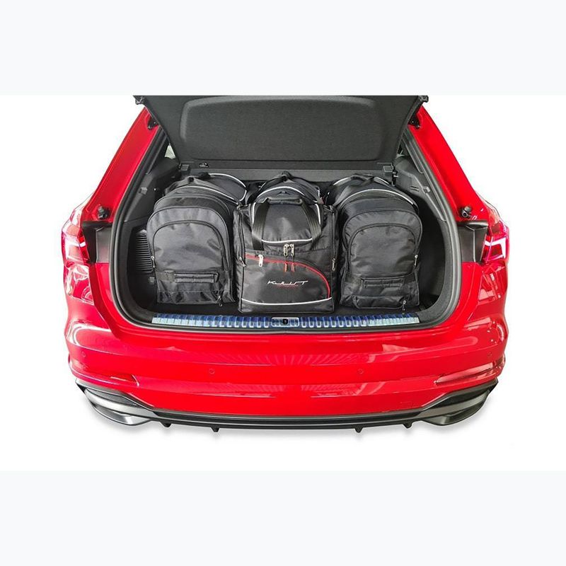 KJUST Audi Q3 Plug-In Hybrid 2020+ boot bag set 4 pcs black 17