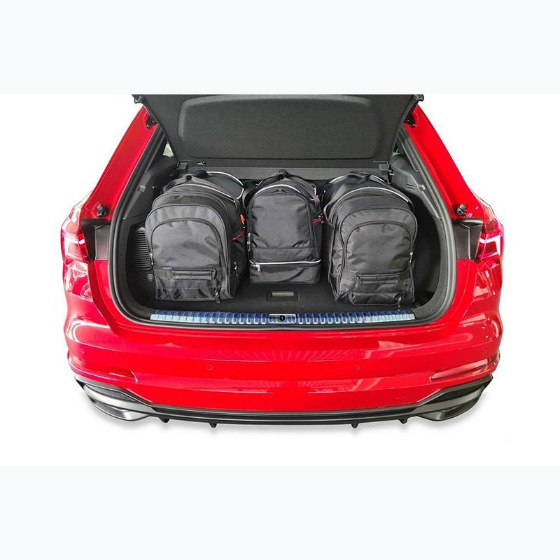 KJUST Audi Q3 Plug-In Hybrid 2020+ boot bag set 4 pcs black 18