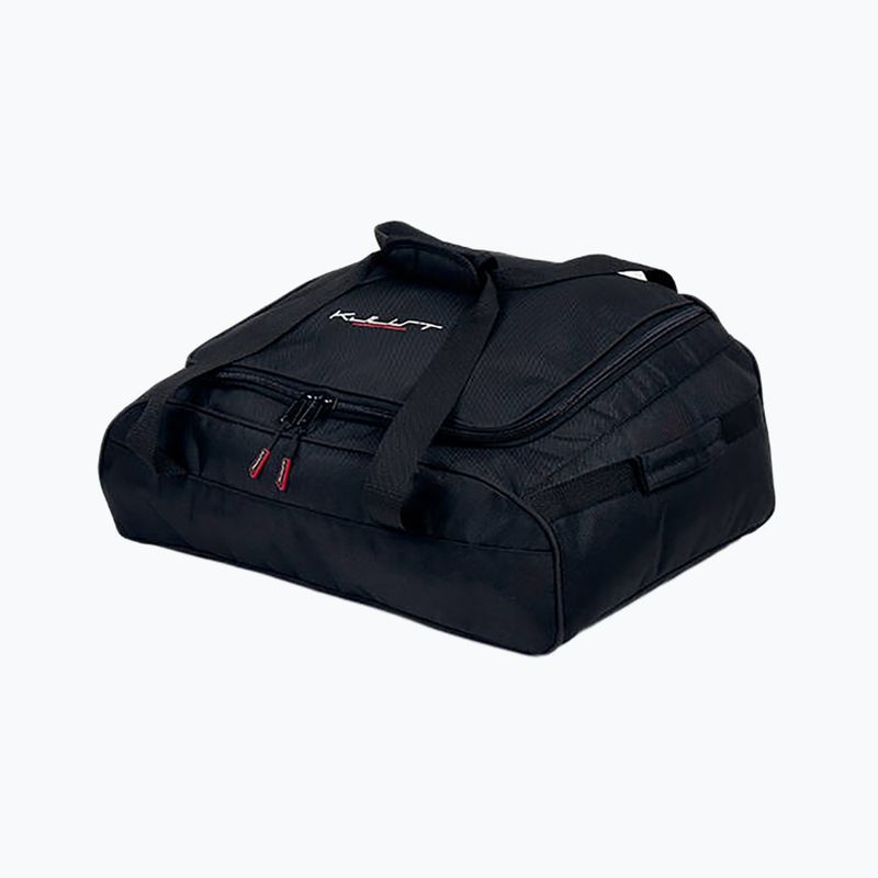 KJUST Interpack Tornado 6.6 roof box bag set 4 pcs. black 5