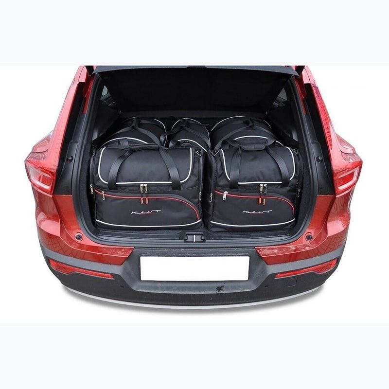 Trunk bag set KJUST Volvo Xc40 Ev 2022+ 5 pcs. black 17