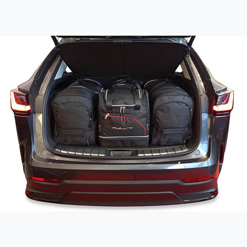 KJUST Lexus Nx Phev 2021+ 4 luggage compartment bag set black. 13