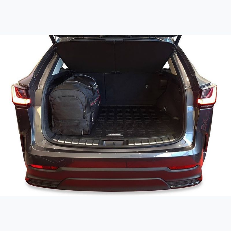 KJUST Lexus Nx Phev 2021+ 4 luggage compartment bag set black. 16