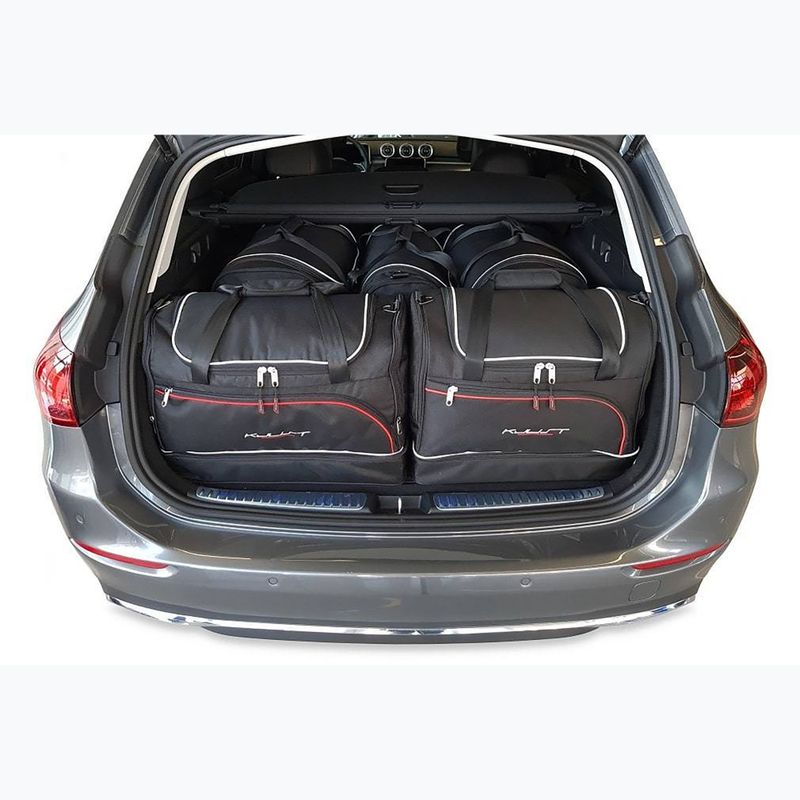 KJUST Mercedes-Benz C Combi luggage compartment bag set 2021+ 5 pcs. black 14