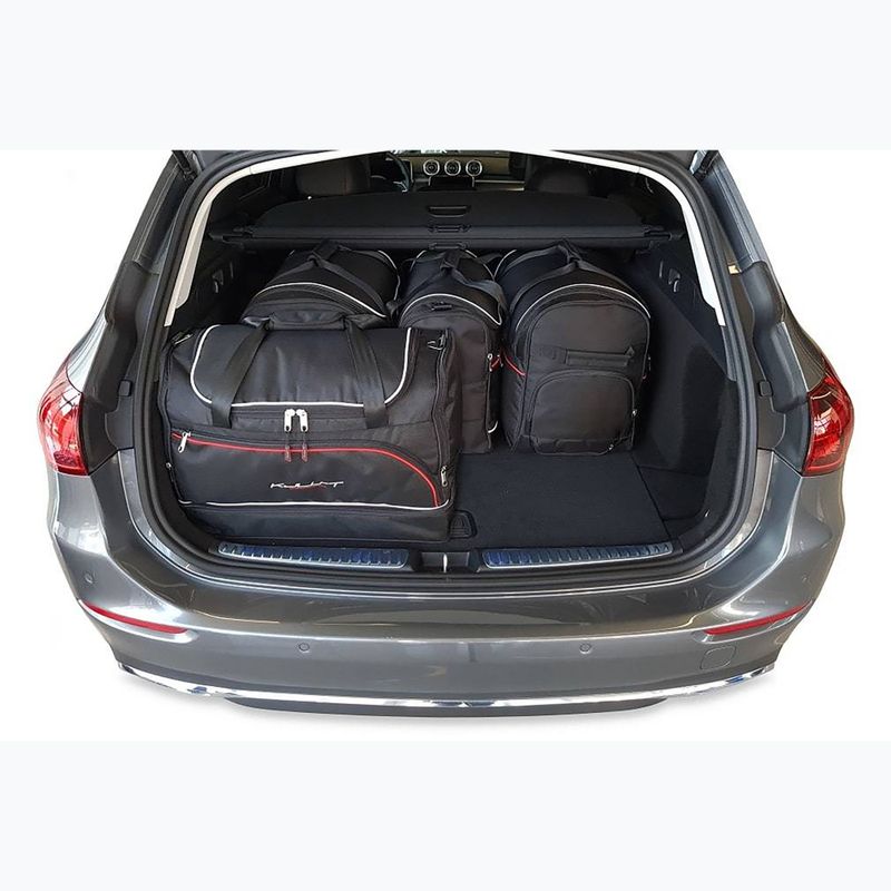KJUST Mercedes-Benz C Combi luggage compartment bag set 2021+ 5 pcs. black 15