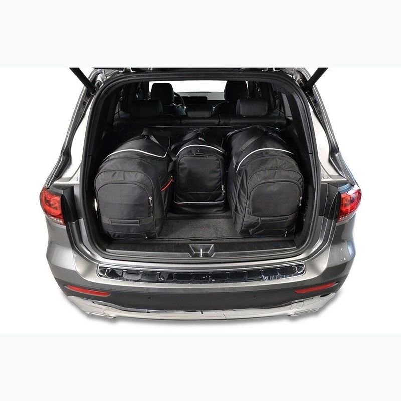 KJUST Mercedes-Benz Eqb 2021+ luggage compartment bag set 4 pcs. black 15