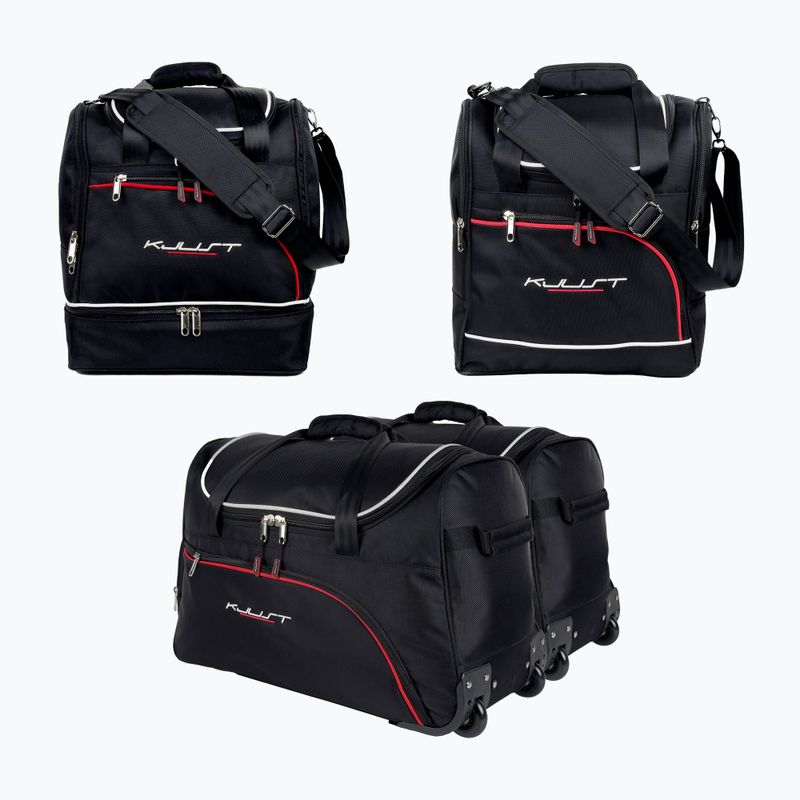 Trunk bag set KJUST Jeep Renegade MHEV 2022+ 4 pcs black
