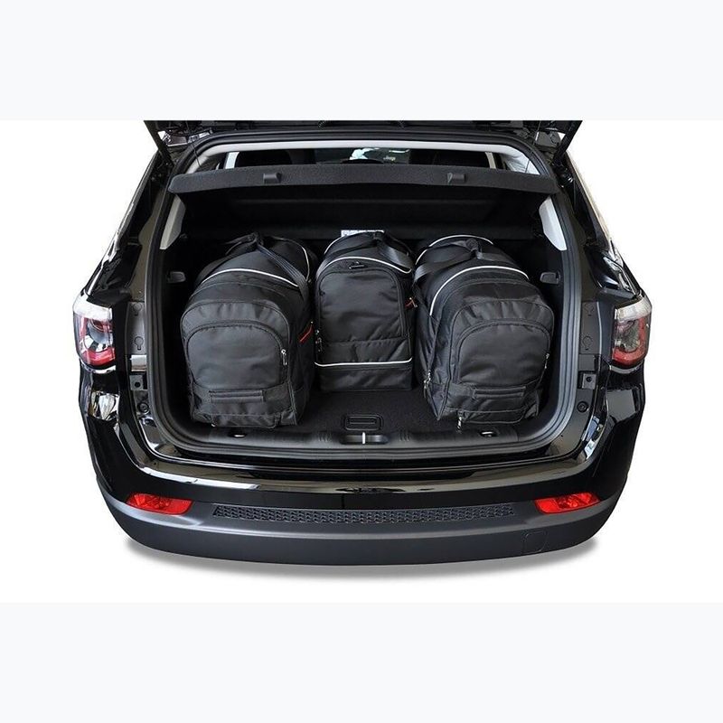 Trunk bag set KJUST Jeep Compass Phev 2020+ 4 pcs black 18