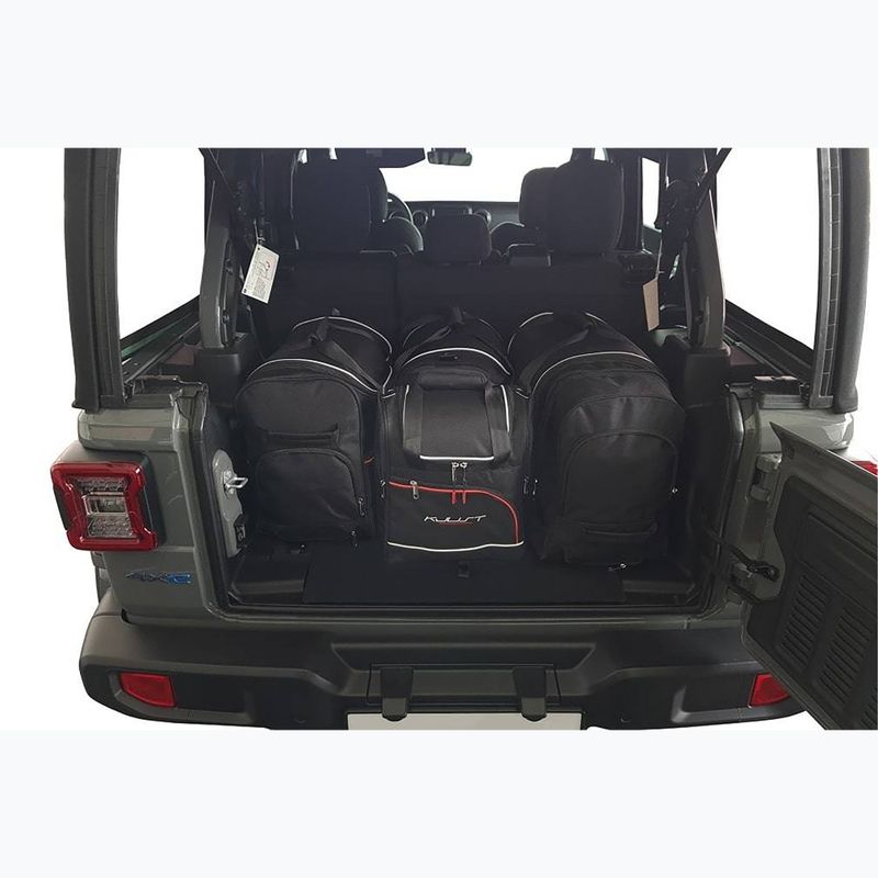 Trunk bag set KJUST Jeep Wrangler Phev 2018+ 4 pcs. black 18