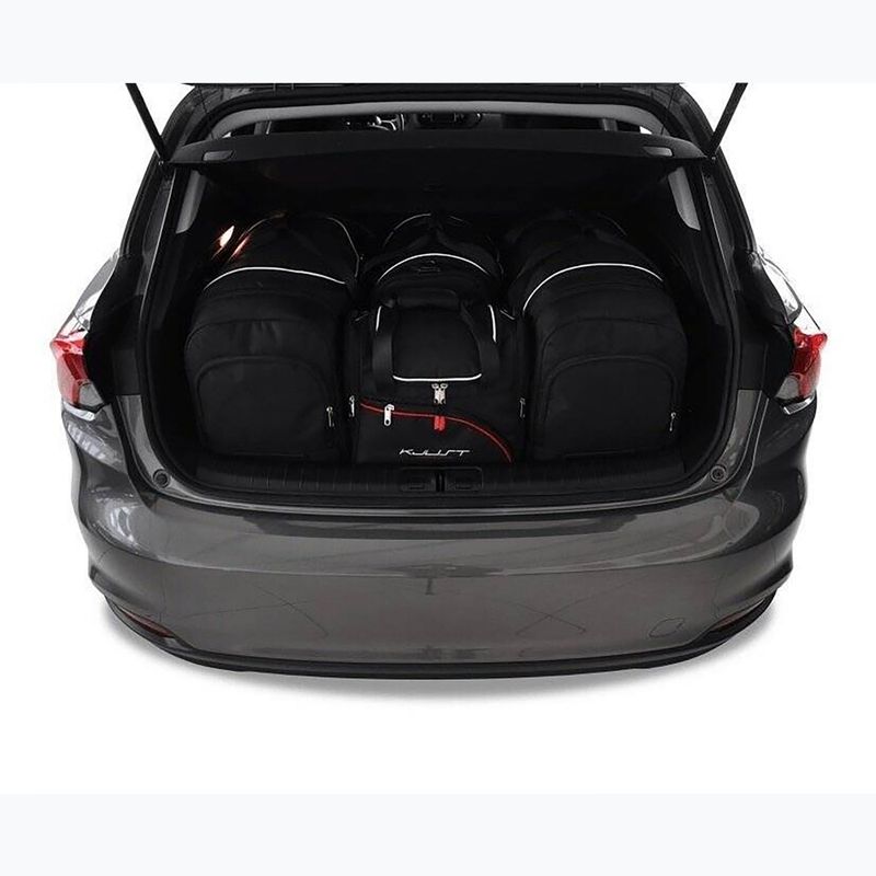 Trunk bag set KJUST Fiat Tipo Cross 2020+ 4 pcs black 15
