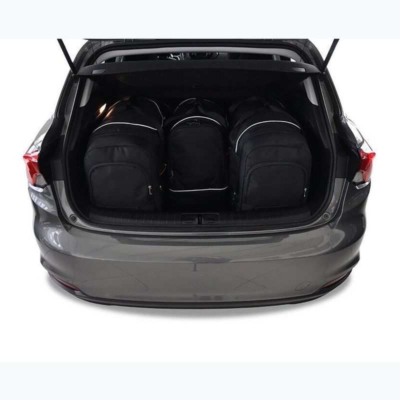 Trunk bag set KJUST Fiat Tipo Cross 2020+ 4 pcs black 16