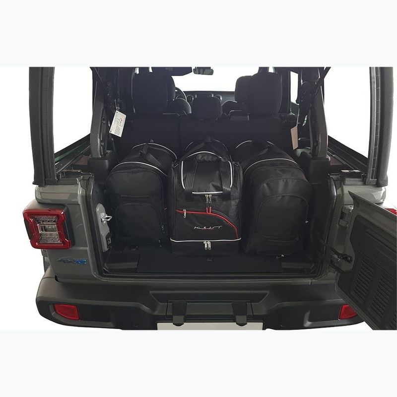 Trunk bag set KJUST Jeep Wrangler Phev 2021+ 4 pcs black 16
