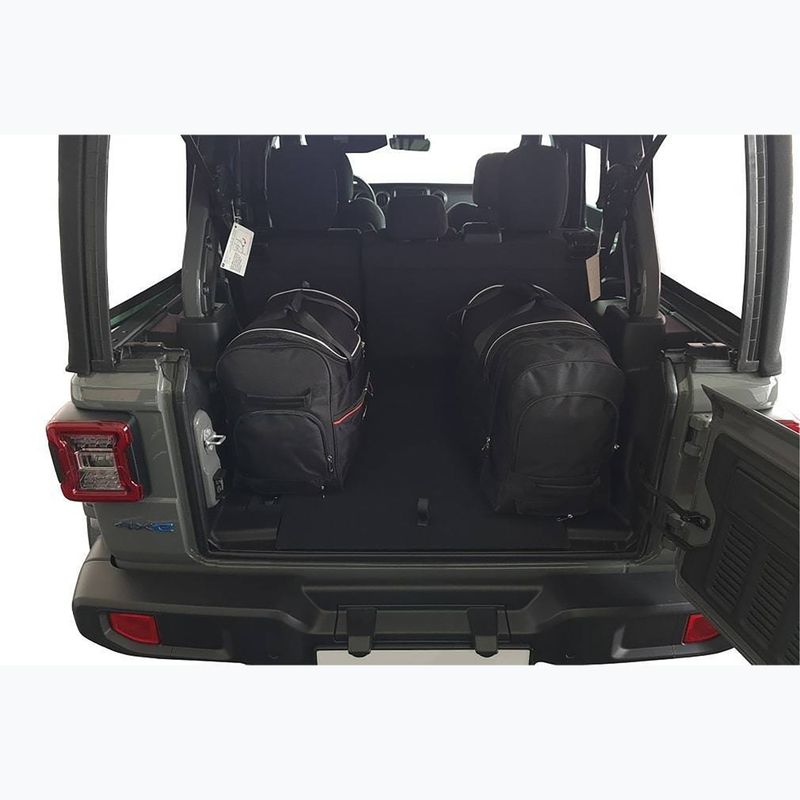 Trunk bag set KJUST Jeep Wrangler Phev 2021+ 4 pcs black 18