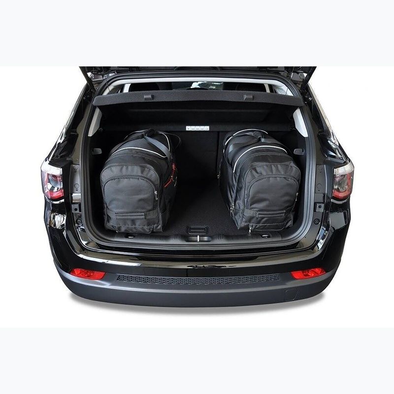 Trunk bag set KJUST Jeep Compass Phev 2020+ 4 pcs black 17