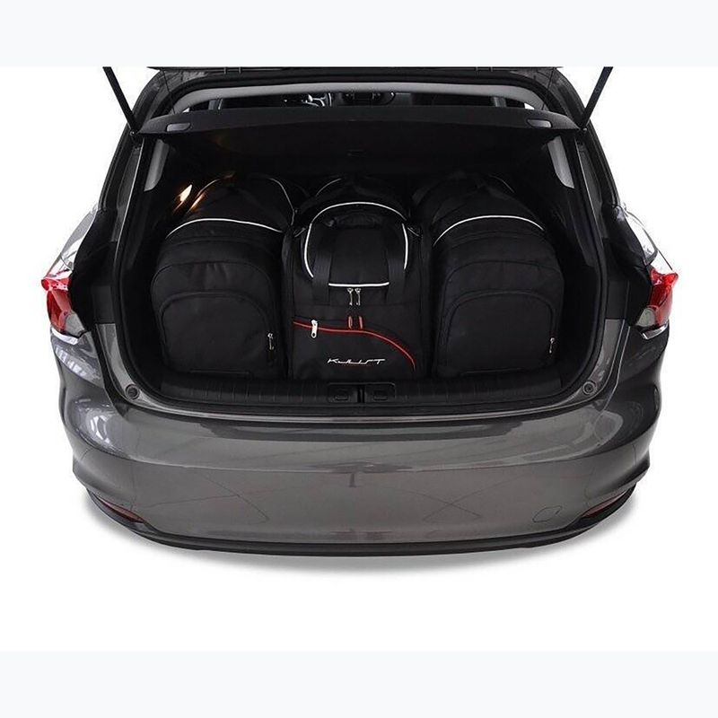 Trunk bag set KJUST Fiat Tipo Cross 2020+ 4 pcs black 15