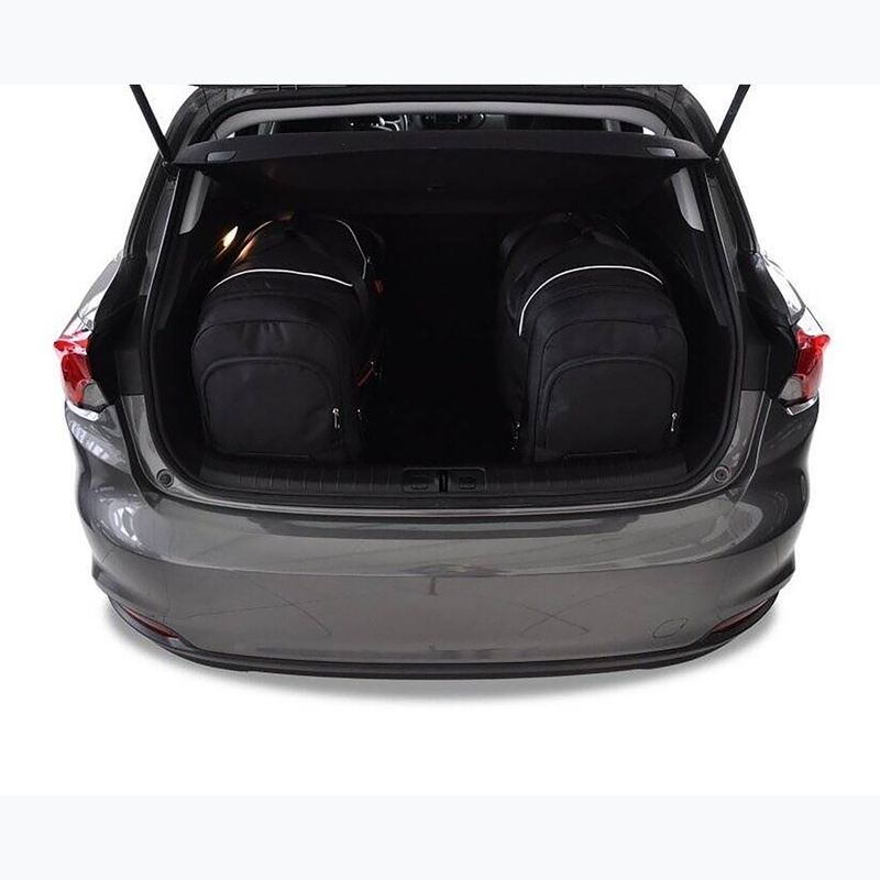 Trunk bag set KJUST Fiat Tipo Cross 2020+ 4 pcs black 17