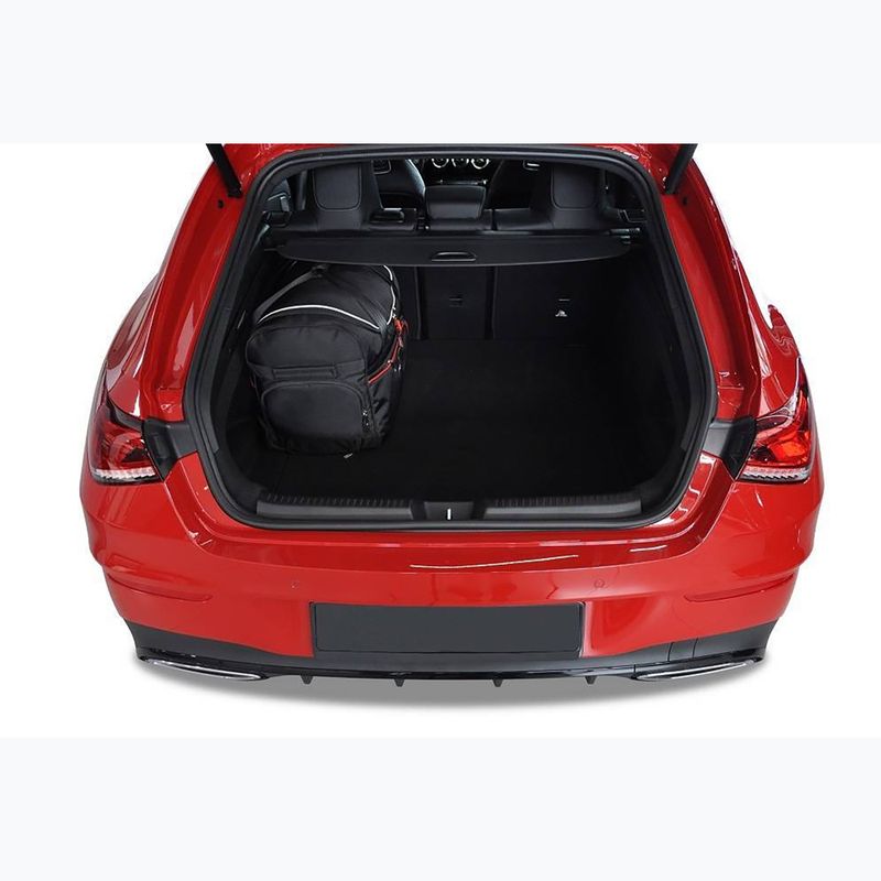 KJUST Mercedes-Benz Cla Shooting Brake Phev boot bag set 2020+ 5 pcs black. 15
