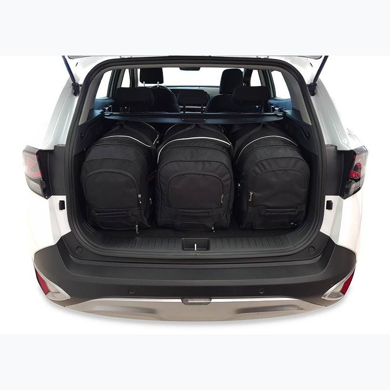 Trunk bag set KJUST Kia Sportage Hev 2021+ 3 pcs black 15