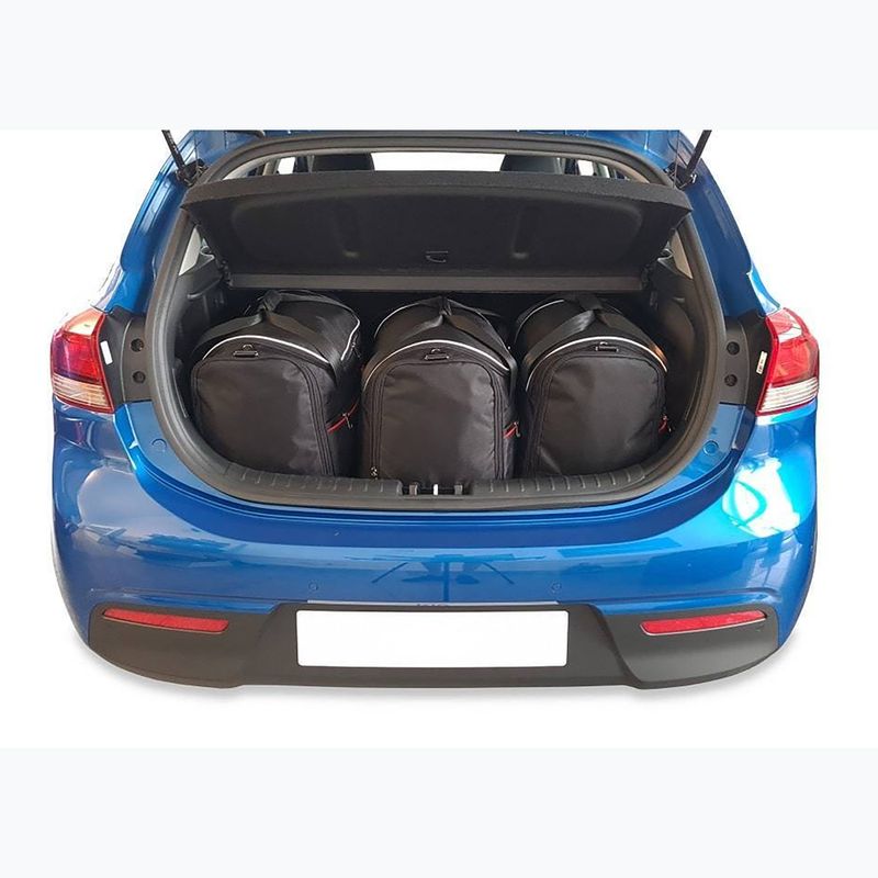 Trunk bag set KJUST Kia Rio Hatchback 2017+ 3 pcs black 8