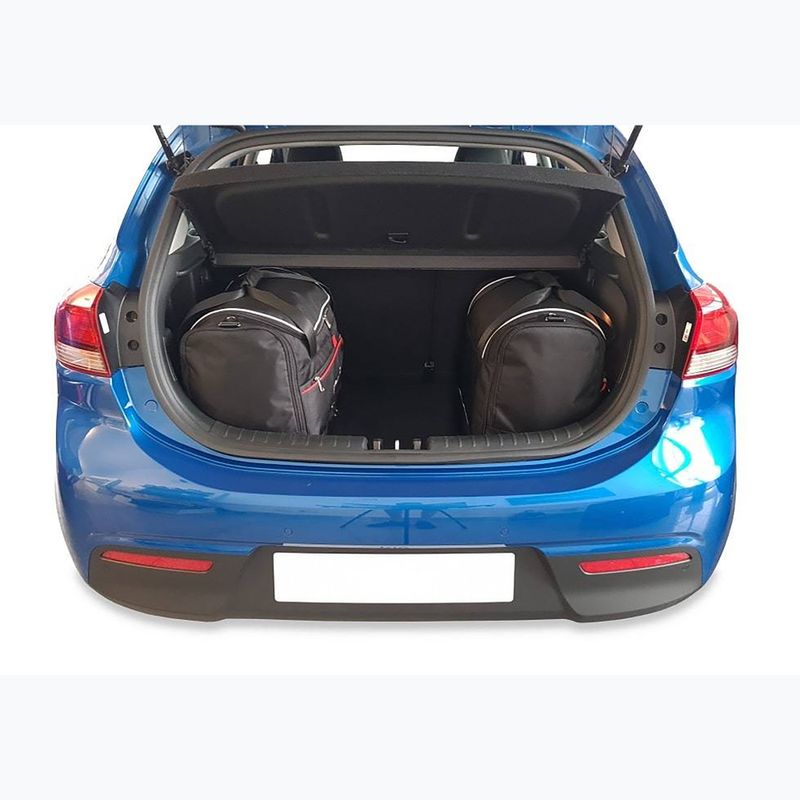 Trunk bag set KJUST Kia Rio Hatchback 2017+ 3 pcs black 9