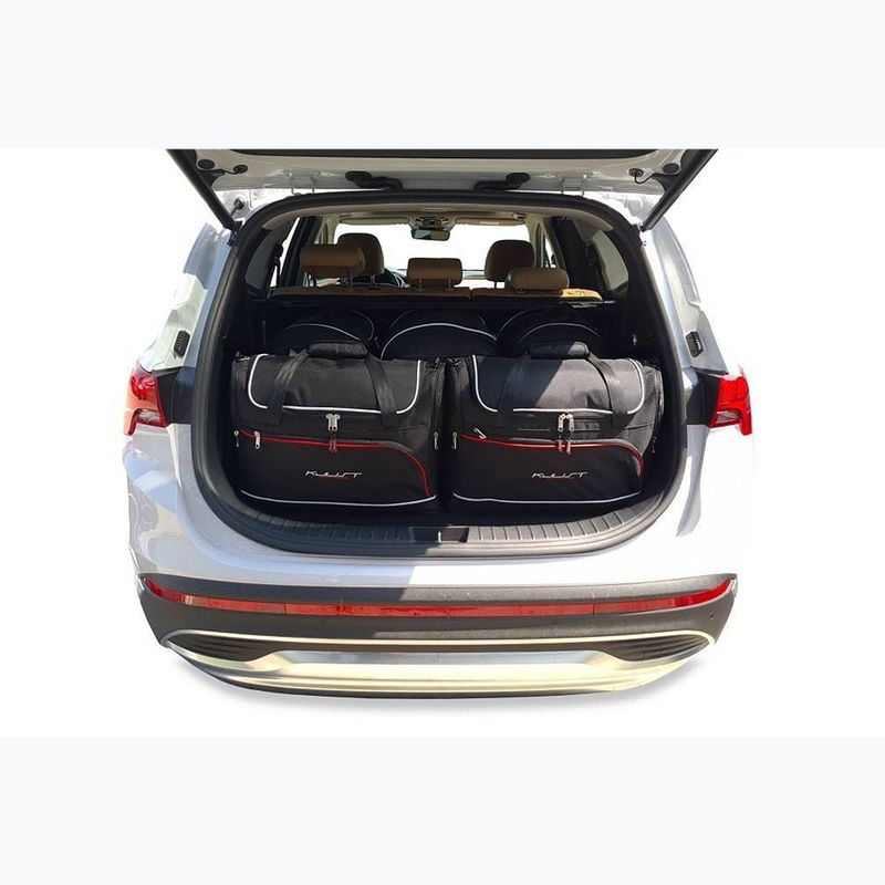 Trunk bag set KJUST Hyundai Grand Santa Fe HEV 2020+ 5 pcs black 14