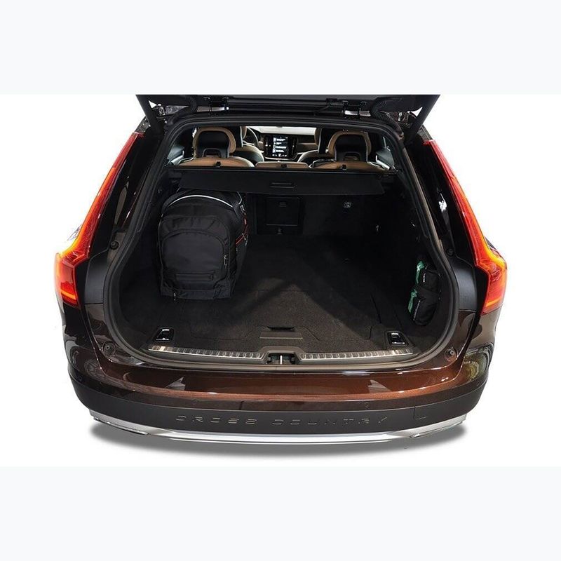 Trunk bag set KJUST Volvo V90 PHEV 2018+ 5 pcs. black 22