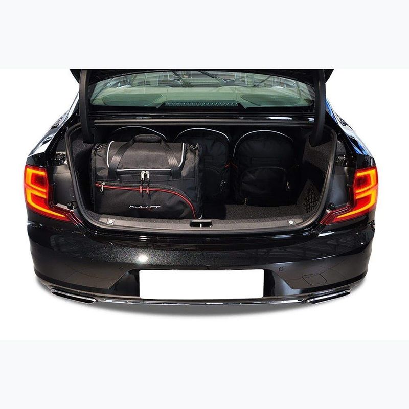 Trunk bag set KJUST Volvo S90 PHEV 2019+ 5 pcs. black 17