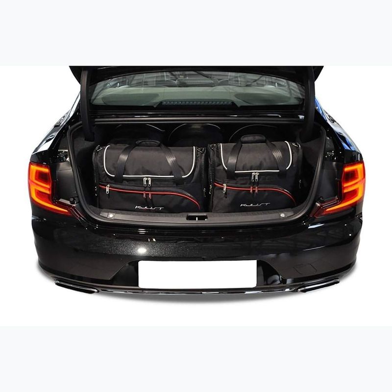 Trunk bag set KJUST Volvo S90 HEV 2016+ 5 pcs. black 14