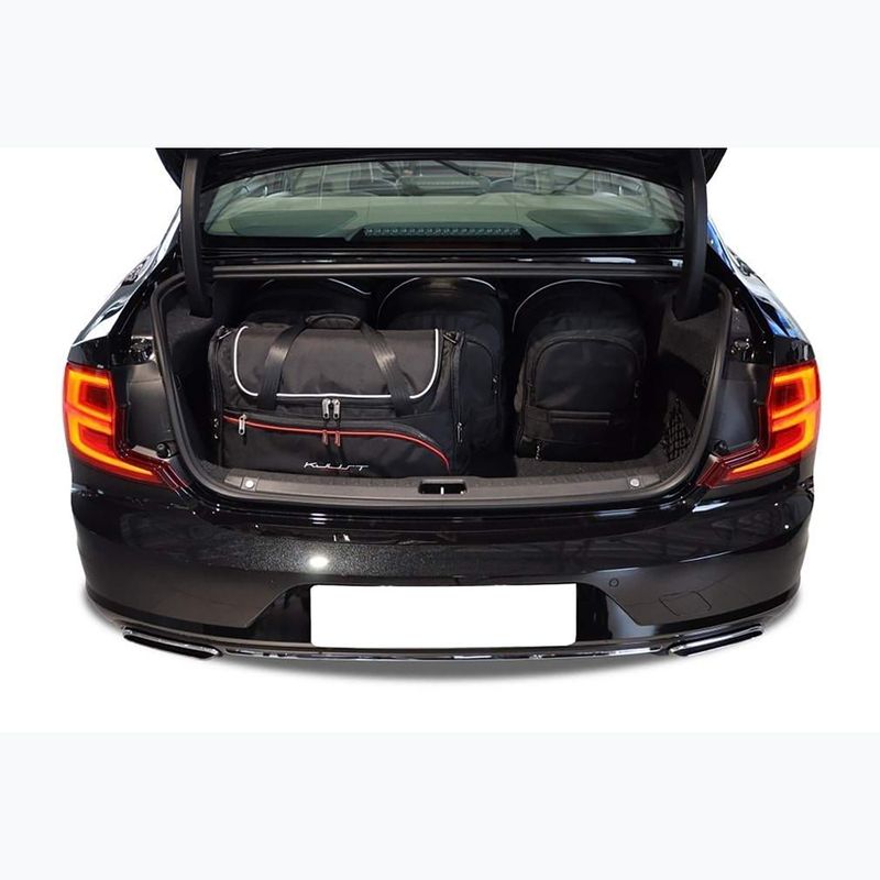 Trunk bag set KJUST Volvo S90 HEV 2016+ 5 pcs. black 15