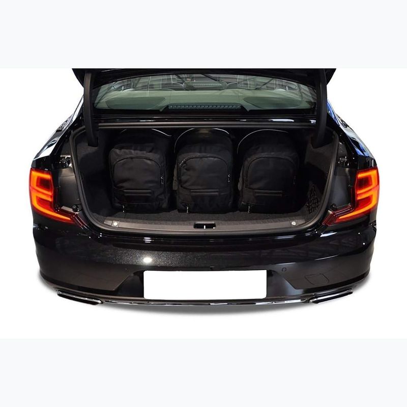 Trunk bag set KJUST Volvo S90 HEV 2016+ 5 pcs. black 16