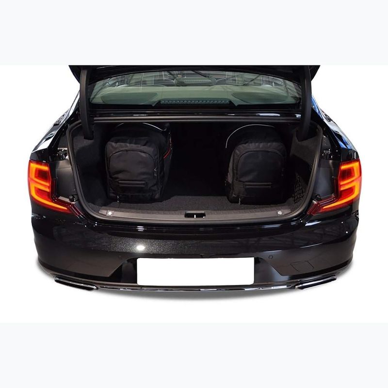 Trunk bag set KJUST Volvo S90 HEV 2016+ 5 pcs. black 17
