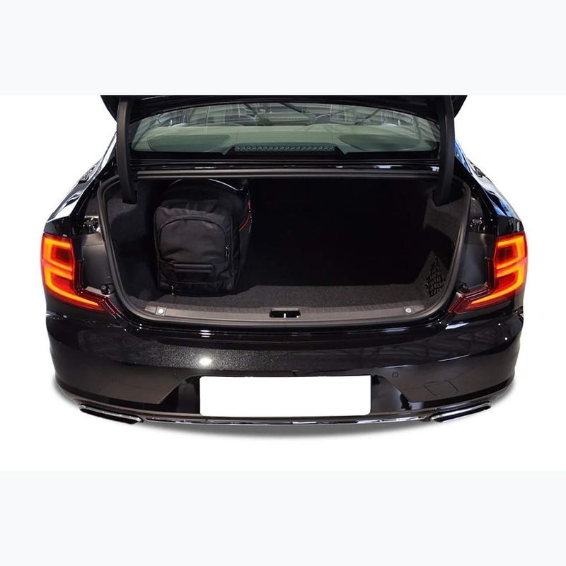 Trunk bag set KJUST Volvo S90 HEV 2016+ 5 pcs. black 18
