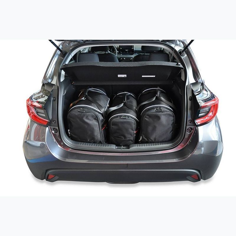 Trunk bag set KJUST Toyota Yaris Hev 2020+ 3 pcs. black 16