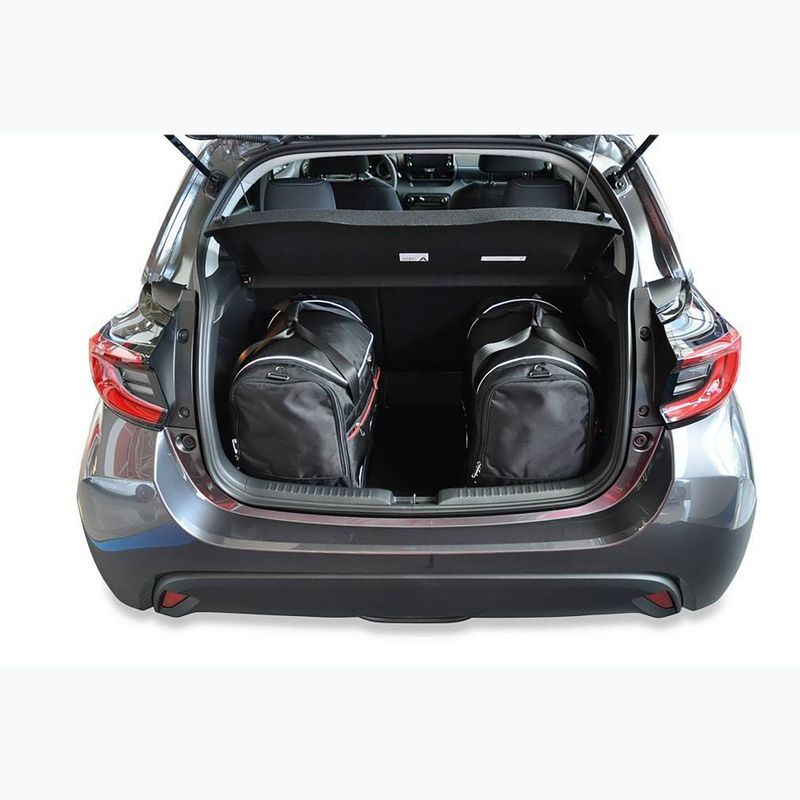 Trunk bag set KJUST Toyota Yaris Hev 2020+ 3 pcs. black 17