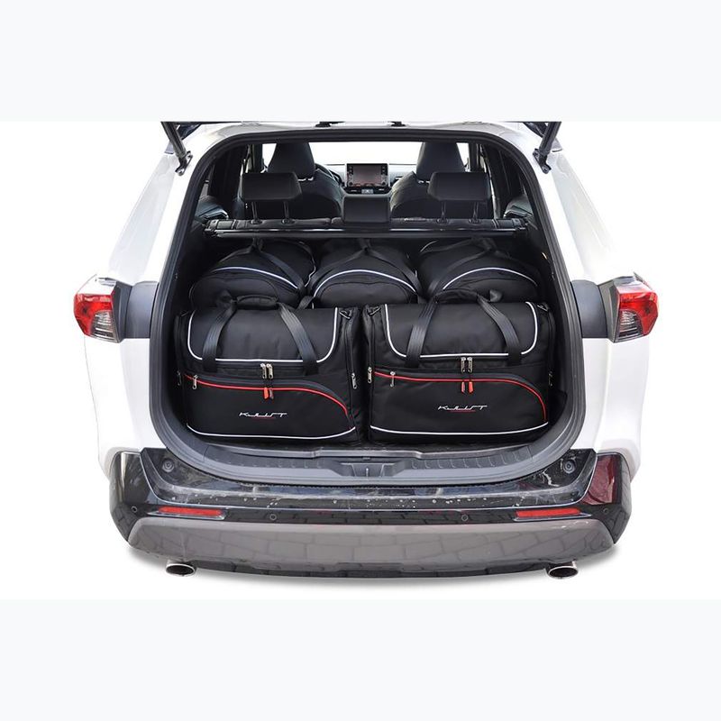 Trunk bag set KJUST Toyota Rav4 Hev 2018+ 5 pcs. black 16