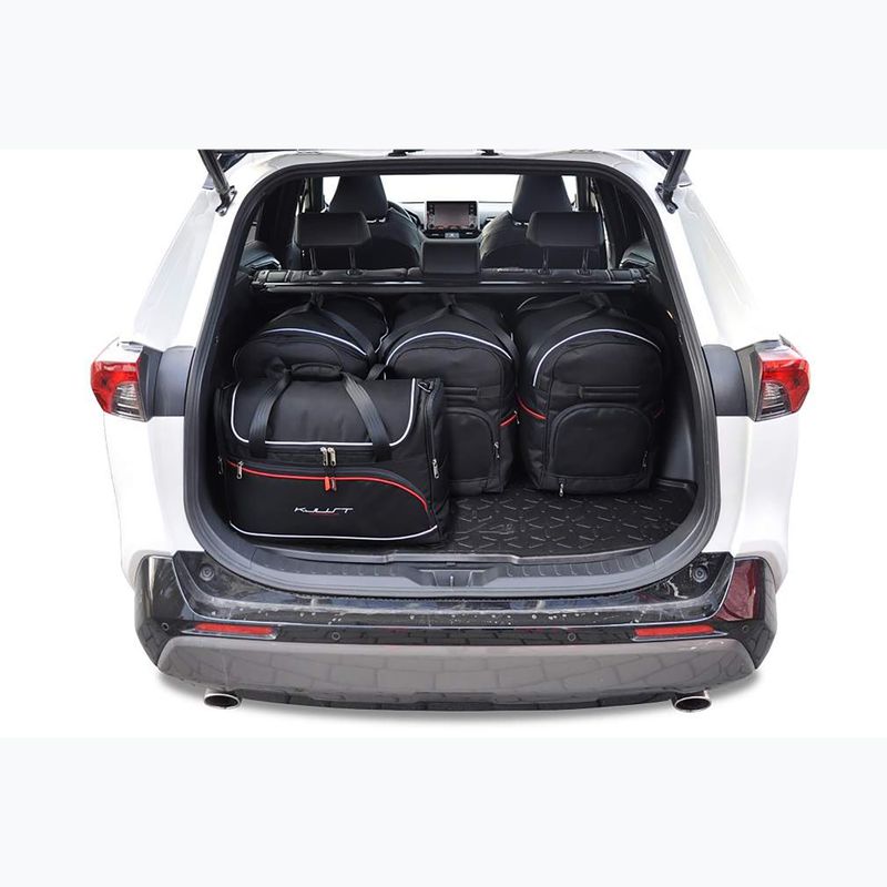 Trunk bag set KJUST Toyota Rav4 Hev 2018+ 5 pcs. black 17