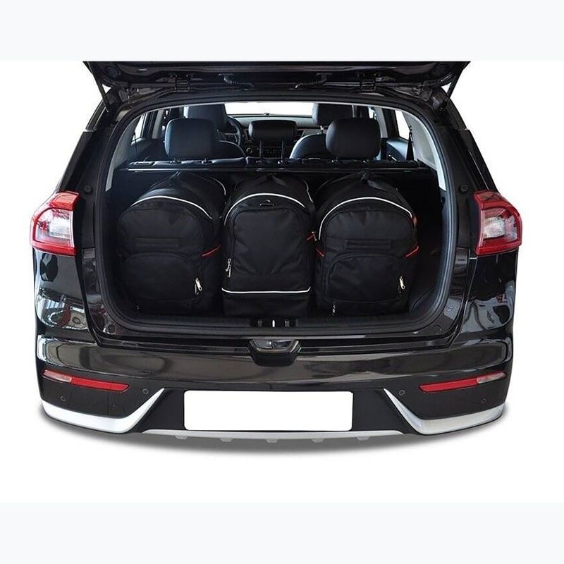 Trunk bag set KJUST Kia Niro Phev 2017-2022 3 pcs black 10