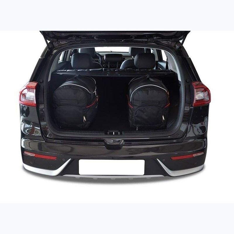 Trunk bag set KJUST Kia Niro Phev 2017-2022 3 pcs black 11