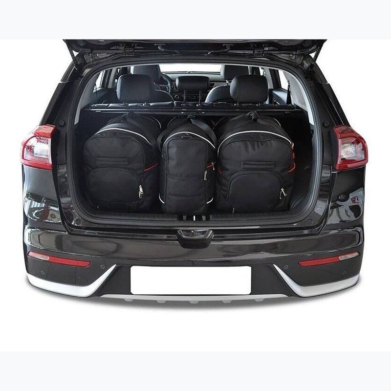 Trunk bag set KJUST Kia Niro Phev 2017-2022 3 pcs black 13