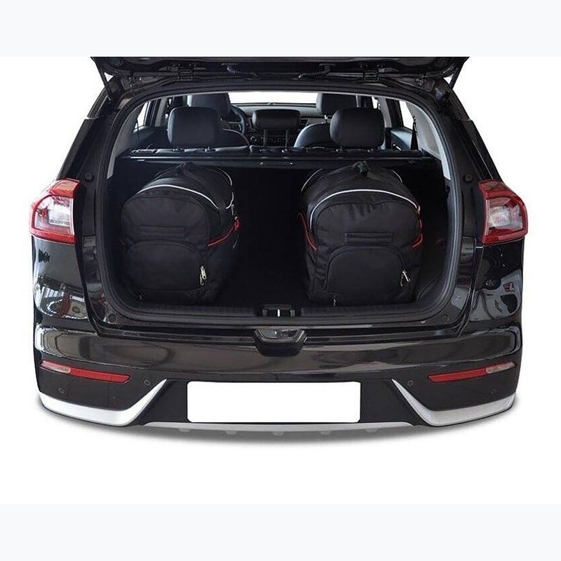 Trunk bag set KJUST Kia Niro Phev 2017-2022 3 pcs black 14