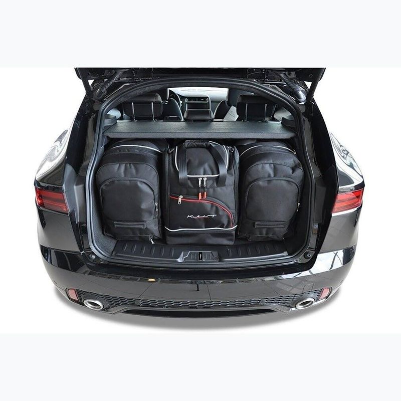 Trunk bag set KJUST Jaguar E-Pace Phev 2020+ 4 pcs black 13