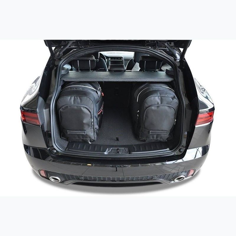 Trunk bag set KJUST Jaguar E-Pace Phev 2020+ 4 pcs black 15