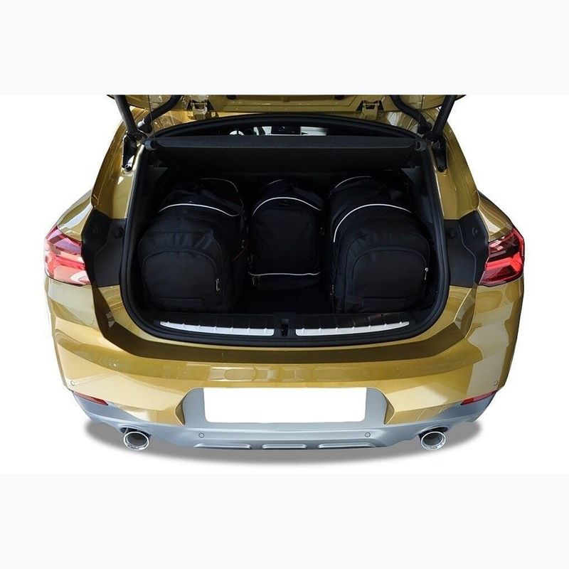 Trunk bag set KJUST BMW X2 Phev 2017+ 4 pcs black 15