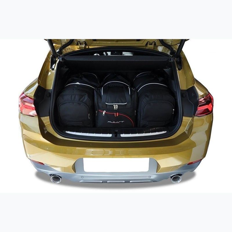 Trunk bag set KJUST BMW X2 Phev 2020+ 4 pcs black 14
