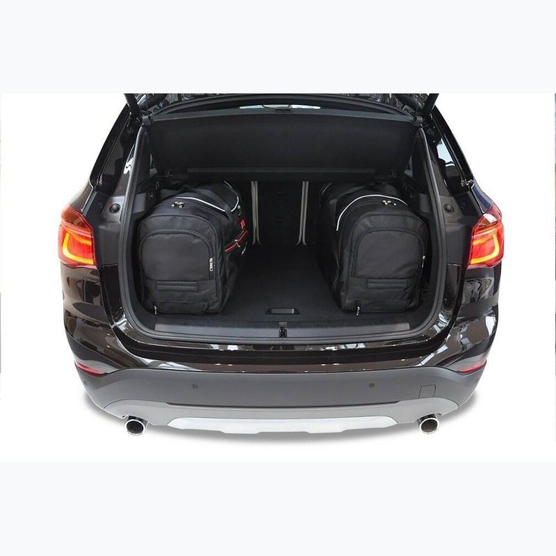 Trunk bag set KJUST BMW X1 Phev 2015+ 4 pcs black 15