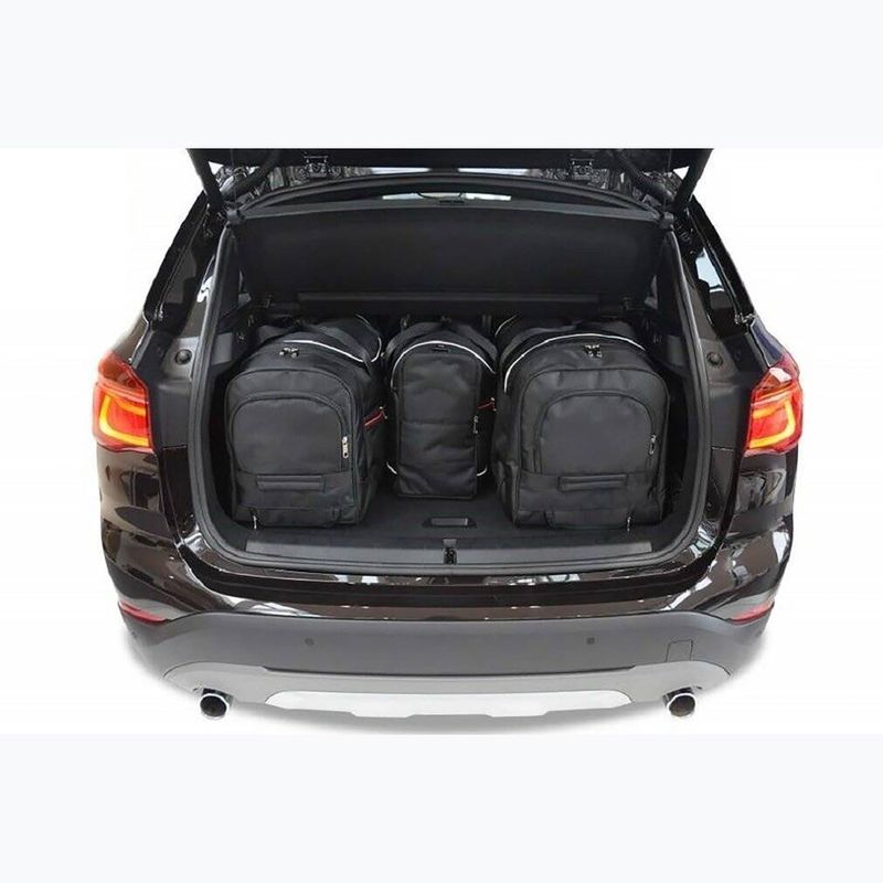 Trunk bag set KJUST BMW X1 Phev 2015+ 4 pcs black 17